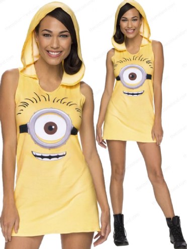 minion dress for women